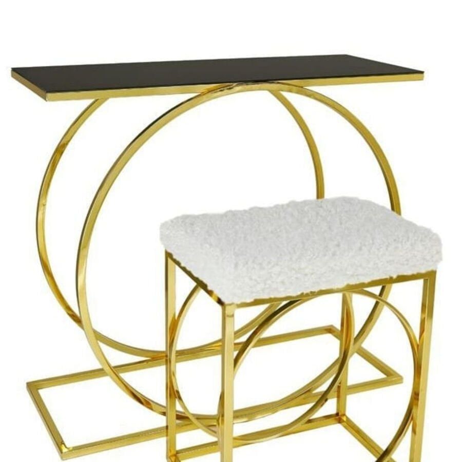 Dresuar Puf Tabure Takım